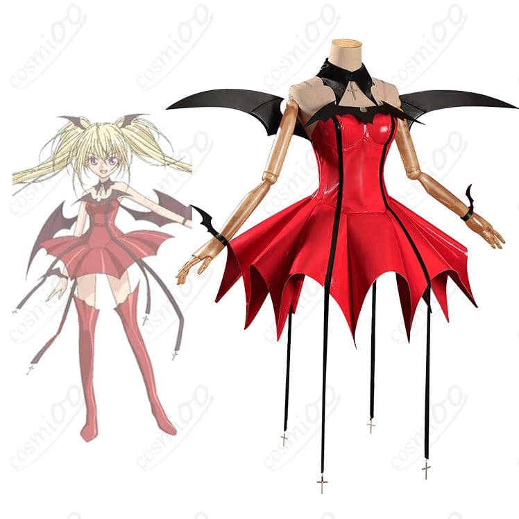 【三分妄想製】しゅごキャラ! ほしな歌唄 ルナティックチャーム 三分妄想 しゅごキャラ！ コスプレ 月詠歌唄 悪魔 ルナティック